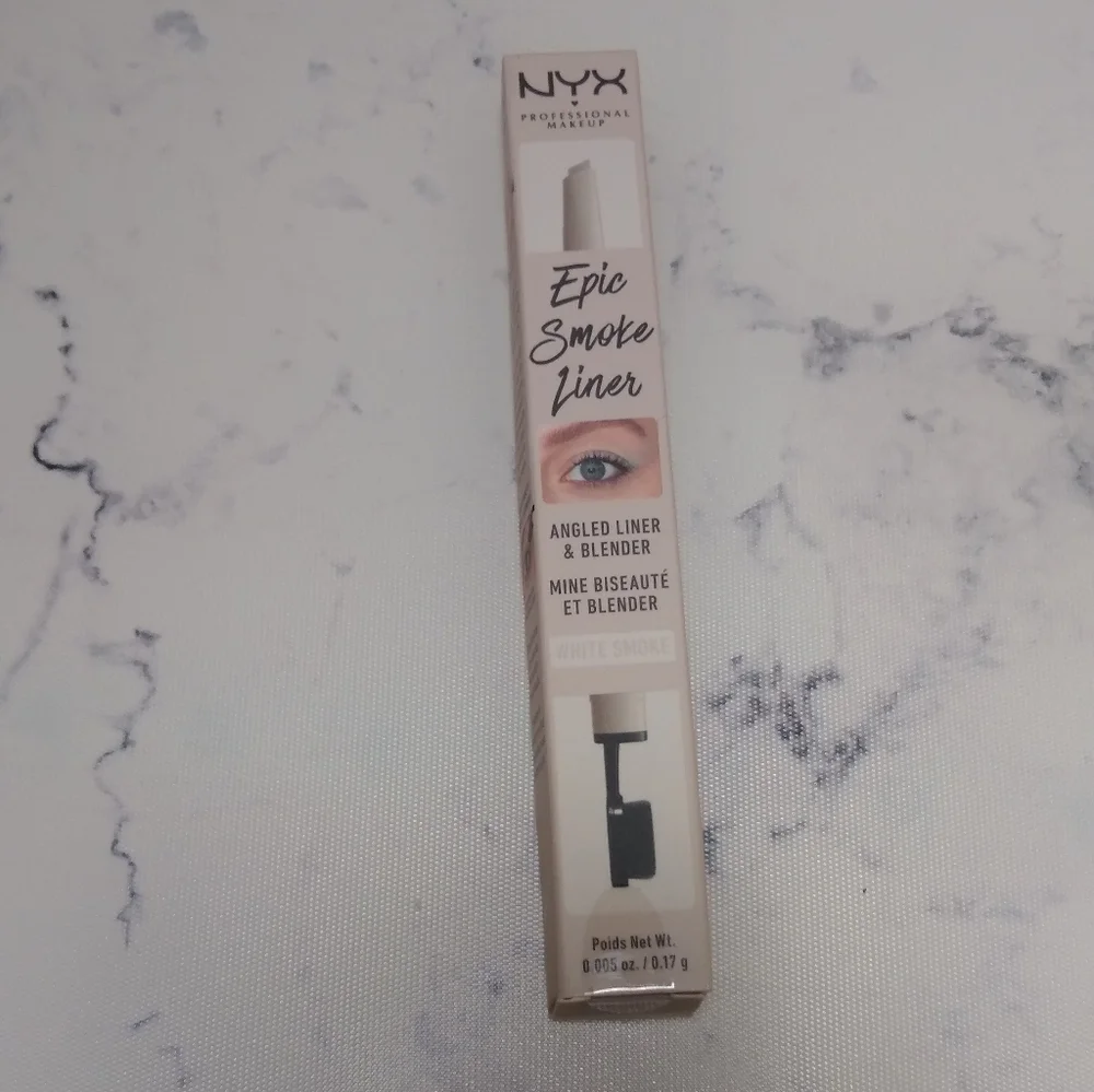 NYX Epic Smoke Liner Angled Liner & Blender White Smoke Sealed